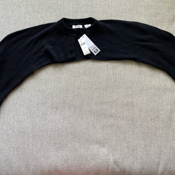 525 America Black Women's Shrug - Picture 2 of 5